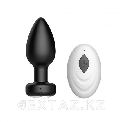 Қашықтан басқару пульті бар анальды діріл тығын от sex shop Extaz