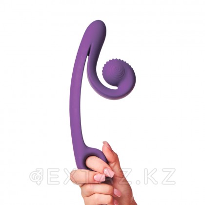 SVibe Snail CURVE Қос ынталандыру вибраторы күлгін от sex shop Extaz фото 2