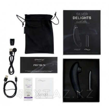 Womanizer Premium + we-VIBE Tango күміс жиынтығы от sex shop Extaz фото 2
