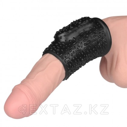 Lovetoy Knights Ring Drip дірілі бар эрекциялық сақина қара от sex shop Extaz фото 4