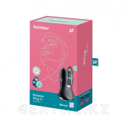 Анальный вибратор Satisfyer Rotator Plug 1 қара от sex shop Extaz фото 2