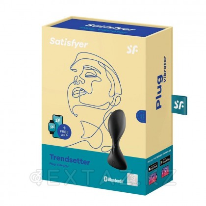 Анальный вибратор Satisfyer Trendsetter черный (Connect App) - extaz.kz фото 7 Анальный вибратор Satisfyer trendsetter қара (Connect App) от sex shop Extaz фото 7