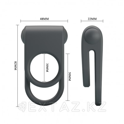 Силиконовое виброкольцо Julie от sex shop Extaz фото 7