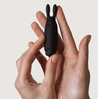 Rabbit Adrien Lastic қалта қоян вибраторы қара от sex shop Extaz фото 6