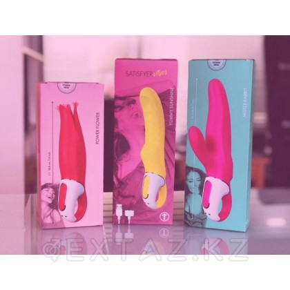Қоян вибраторы Satisfyer Vibes-Mr. Қоян, 22 см от sex shop Extaz фото 6
