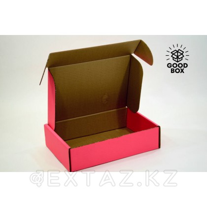 Қорап 315*215*81 қызғылт микрогофрокартон от sex shop Extaz фото 3