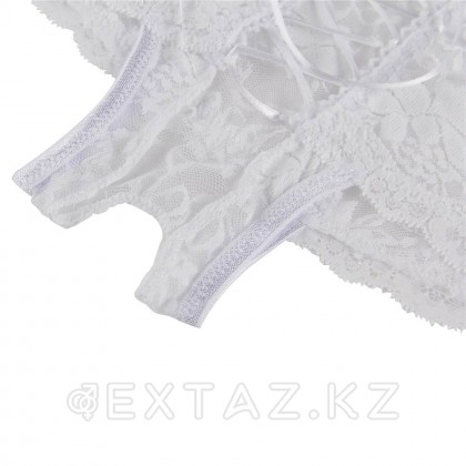 Қол жетімді трусики ақ түсті (өлшемі XL-2XL) от sex shop Extaz фото 2