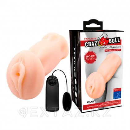 Мастурбатор реалистичный дірілмен Ruby, қынап от sex shop Extaz фото 8