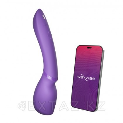 Вибратор-стимулятор клитор We-Vibe Wand 2 күлгін от sex shop Extaz фото 2