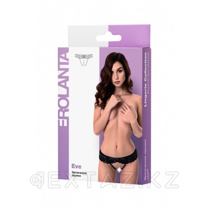 Эротические трусики Erolanta Eve кружевные, черный (50-52) от sex shop Extaz фото 12