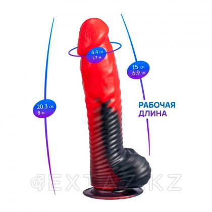 Silexd ' s Fantasy Devil Red dildo ұсынылды от sex shop Extaz фото 5