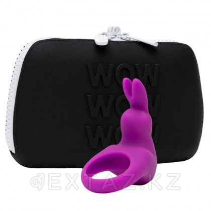 Дірілмен Happy Rabbit эрекциялық сақинасы, күлгін, корпус жиынтығы от sex shop Extaz