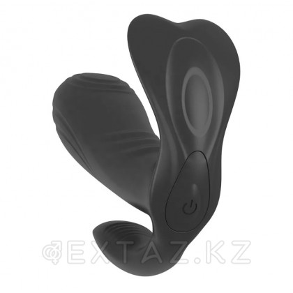 Мини вибратор с тройной стимуляцией и пультом ДУ от sex shop Extaz фото 3