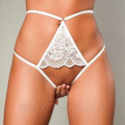 Ақ (M)қол жетімді ашық трусики от sex shop Extaz