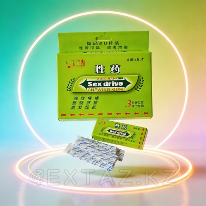 Әйелдерге арналған қызықты Сағыз Sex drive, 5 дана от sex shop Extaz фото 5