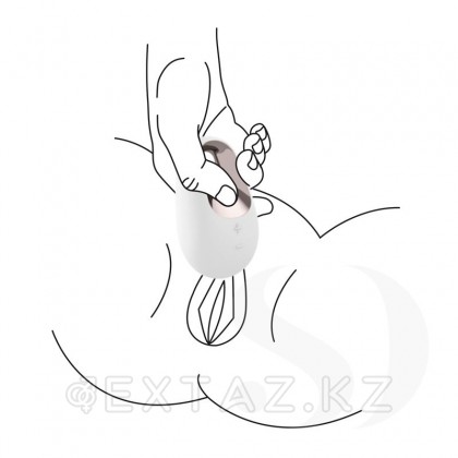 Клиторальный вибратор Satisfyer White Temptation от sex shop Extaz фото 3