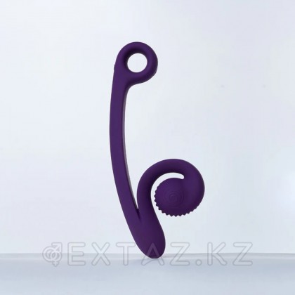 SVibe Snail CURVE Қос ынталандыру вибраторы күлгін от sex shop Extaz фото 6