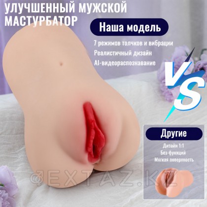 Eliza қосымшасына қосылған Мастурбатор-вагина (діріл+үйкеліс) от sex shop Extaz фото 10