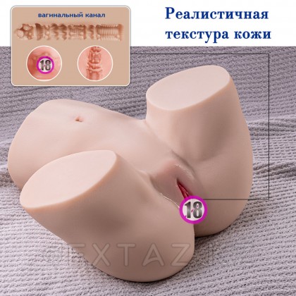 Gina үйкеліс функциясы бар шынайы Қос мастурбатор от sex shop Extaz фото 11