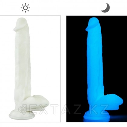 Қараңғыда жарқыраған Lumino Play dildo ұсынылды(15 * 4 см) от sex shop Extaz фото 5