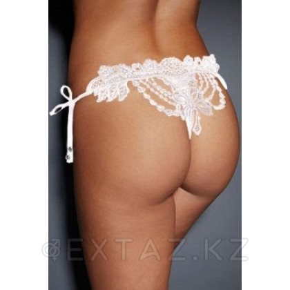 Сексуальные ажурные стринги, белые от sex shop Extaz