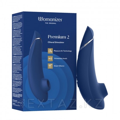Бесконтактный клиторальный стимулятор Womanizer Premium 2 Blueberry - extaz.kz фото 6 Womanizer Premium 2 Blueberry байланыссыз клиторальды стимуляторы от sex shop Extaz фото 6