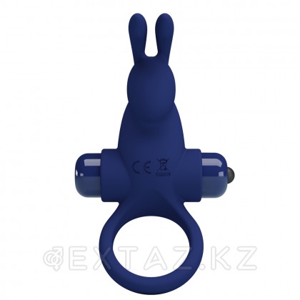 Көк қоян дірілі бар эрекциялық сақина от sex shop Extaz фото 2