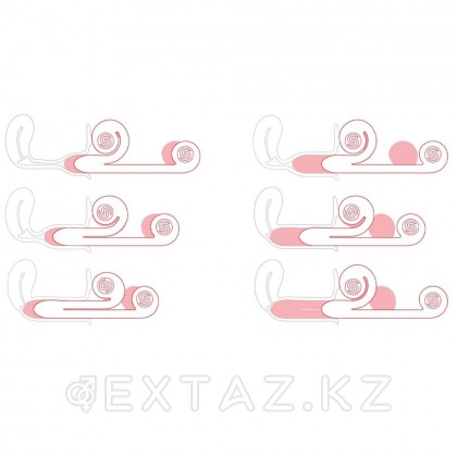 Snail vibe Қос ынталандыру діріл массажы күлгін от sex shop Extaz фото 4