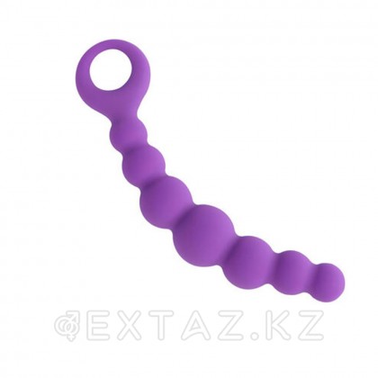 Анальная цепочка Bubble фиолетовая от Alive - extaz.kz фото 2 Alive ұсынған көпіршікті күлгін анальды тізбек от sex shop Extaz фото 2