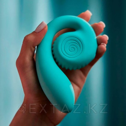 Қос нүкте стимуляторы G SVibe Snail gizi Тиффани түсі от sex shop Extaz фото 5