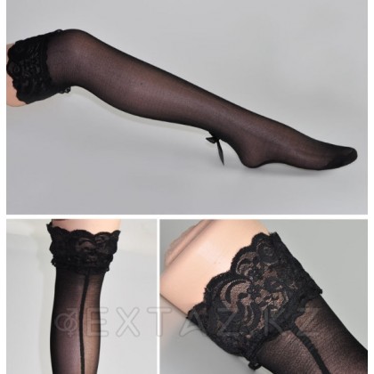 Чулки женские Beileisi 2035-1 (23-25, чёрный) от sex shop Extaz фото 5