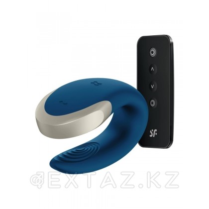 Satisfyer double love blue Smart жұп вибраторы от sex shop Extaz фото 6