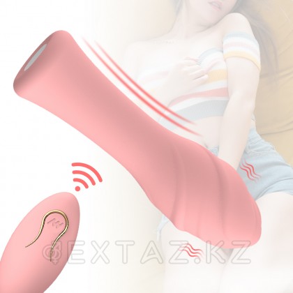 Мини вибратор с пультом ДУ Flower bud от sex shop Extaz фото 3