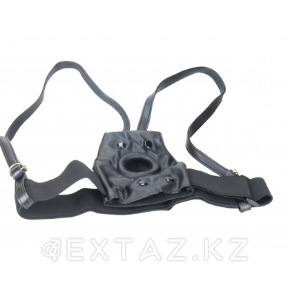 Ремень для страпона с разноразмерным креплением от sex shop Extaz фото 2