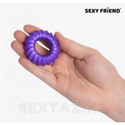 Sexy friend ' s love play эрекциялық сақинасы (25 мм.) күлгін от sex shop Extaz фото 2