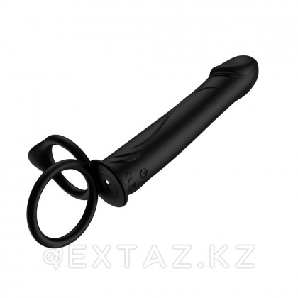 Діріл және дилдо бар қос эрекциялық сақина от sex shop Extaz фото 5