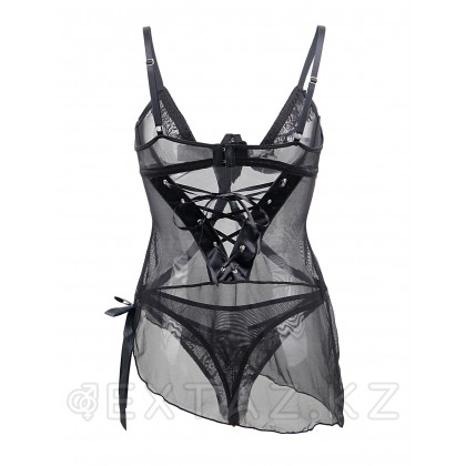 Бэби долл Elegant Black (3XL) от sex shop Extaz фото 3