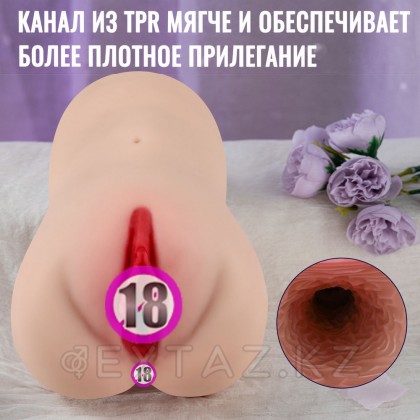 Eliza қосымшасына қосылған Мастурбатор-вагина (діріл+үйкеліс) от sex shop Extaz фото 11