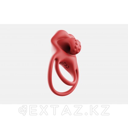 Lick it клиторлық стимуляторы бар қос эрекциялық діріл сақинасы от sex shop Extaz фото 7