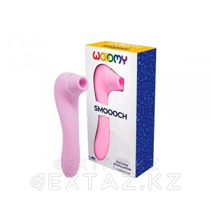 Wooomy ұсынған Smoooch қызғылт клиторальды стимуляторы от sex shop Extaz фото 2