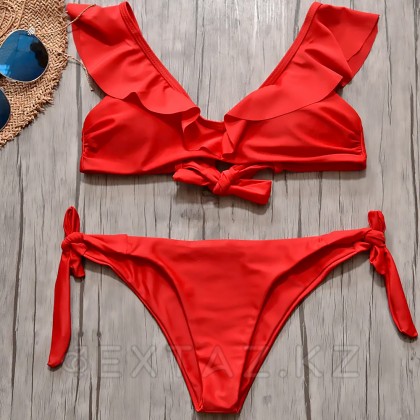 Купальник Wine Red Ruffle (M) от sex shop Extaz фото 3