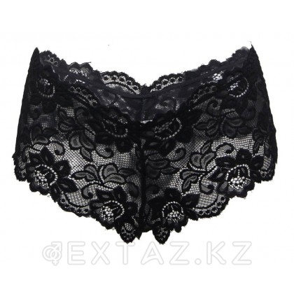 Трусики-шортики кружевные (XL-2XL) от sex shop Extaz фото 4