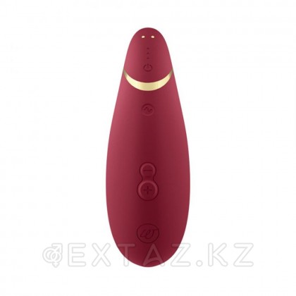 Байланыссыз клиторлық стимулятор Womanizer Premium 2 Бургундия от sex shop Extaz фото 12