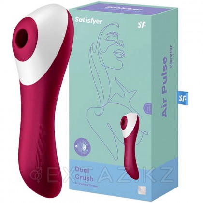 Dual Crush Satisfyer дірілі бар вакуумдық стимулятор от sex shop Extaz фото 2