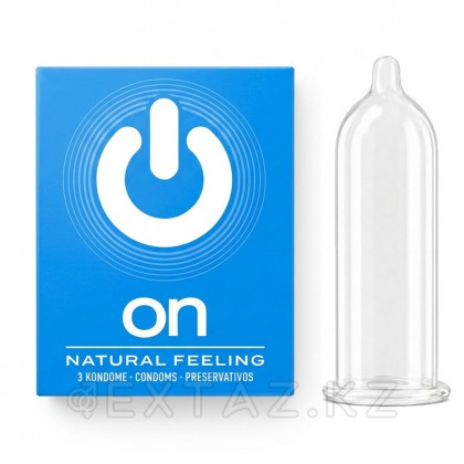 No3 natural feeling презервативтері - классикалық (ені 54 мм) от sex shop Extaz