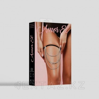 Os Black сәндік тізбекті гартер от sex shop Extaz фото 2