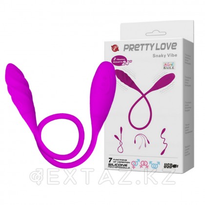 Pretty love екі жақты вибратор (7 діріл режимі) от sex shop Extaz фото 2