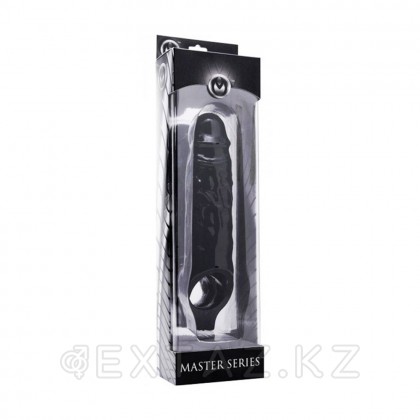 Mamba Cock Sheath packaged саптамасы, 16.5 см қара от sex shop Extaz фото 4