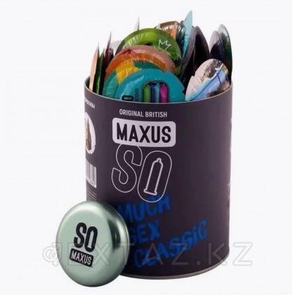 MAXUS презервативтер So Much секс классикалық сұр 1 дана. от sex shop Extaz