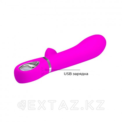 Pretty Love Thomas клиторлық стимуляторы бар Вибратор, күлгін от sex shop Extaz фото 4